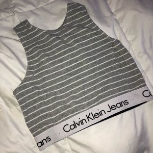 Calvin Klein crop top